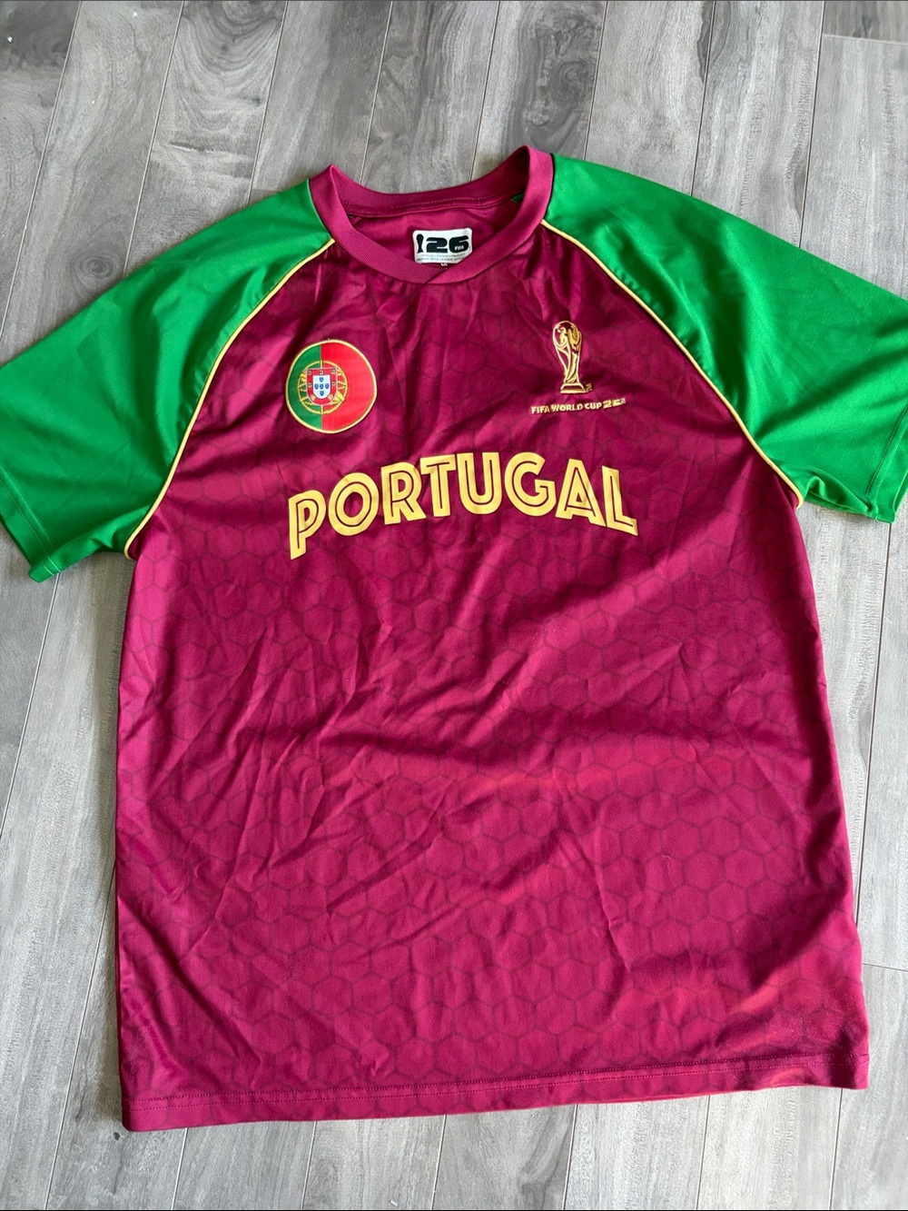 Portugal FIFA Soccer Football Jersey L